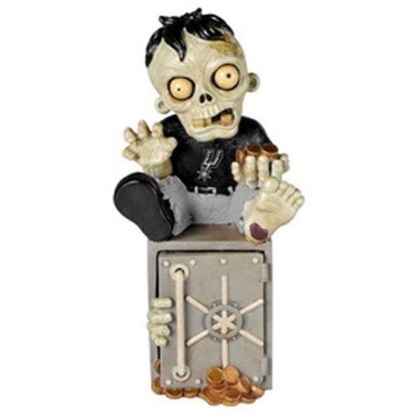 Forever Collectibles San Antonio Spurs Zombie Figurine Bank 8784951981